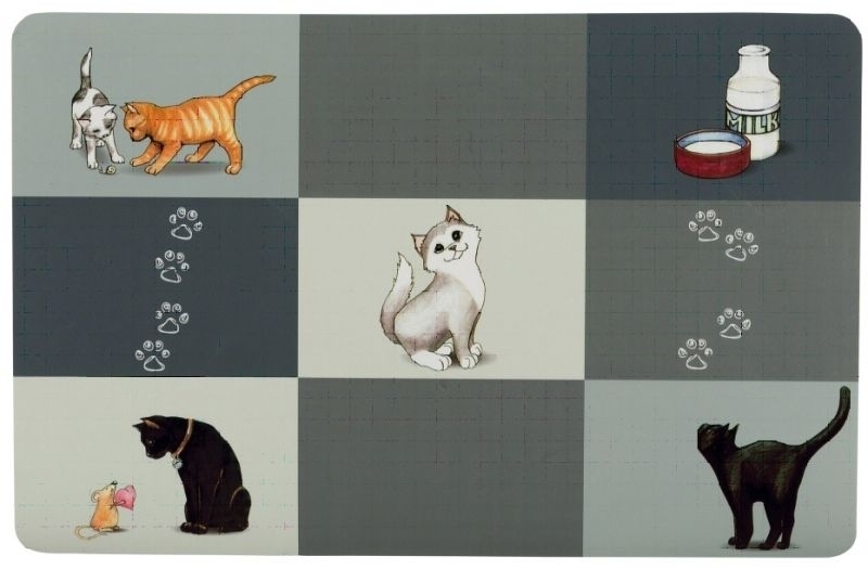 Trixie Podkładka pod miskę PATCHWORK dla kota