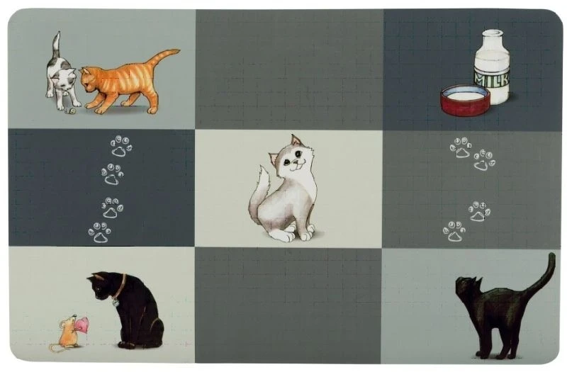 Trixie Podkładka pod miskę PATCHWORK dla kota