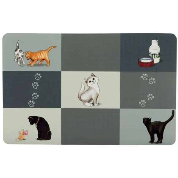 Trixie Podkładka pod miskę PATCHWORK dla kota