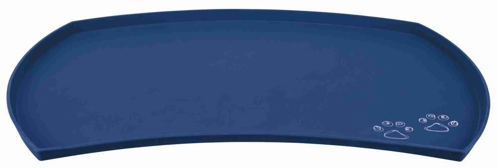 Trixie Podkładka pod miskę SILIKONOWA 48x27cm niebieska dla psa i kota