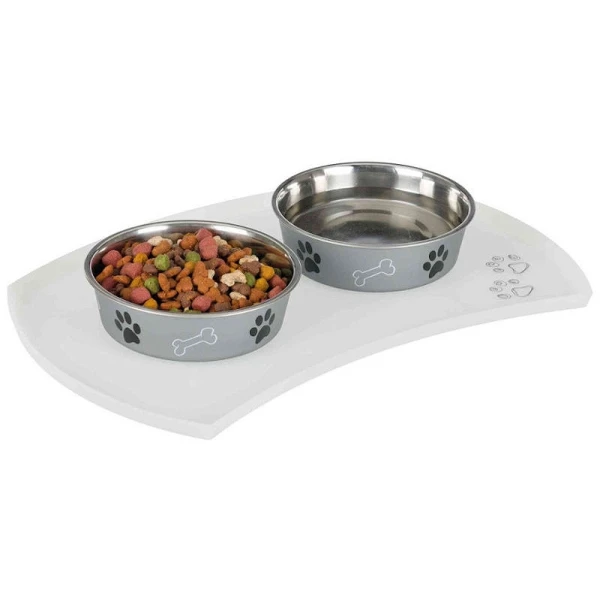 Trixie Podkładka pod miskę SILIKONOWA 48x27cm niebieska dl