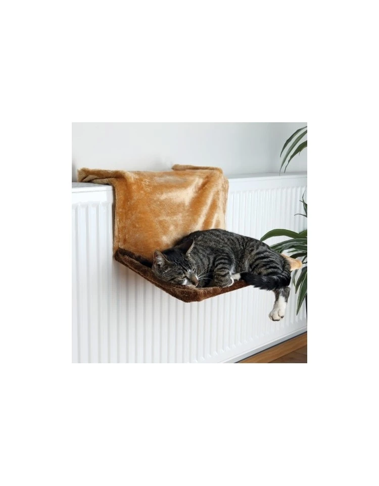 TRIXIE Hamak na kaloryfer dla kota brąz 44x42cm
