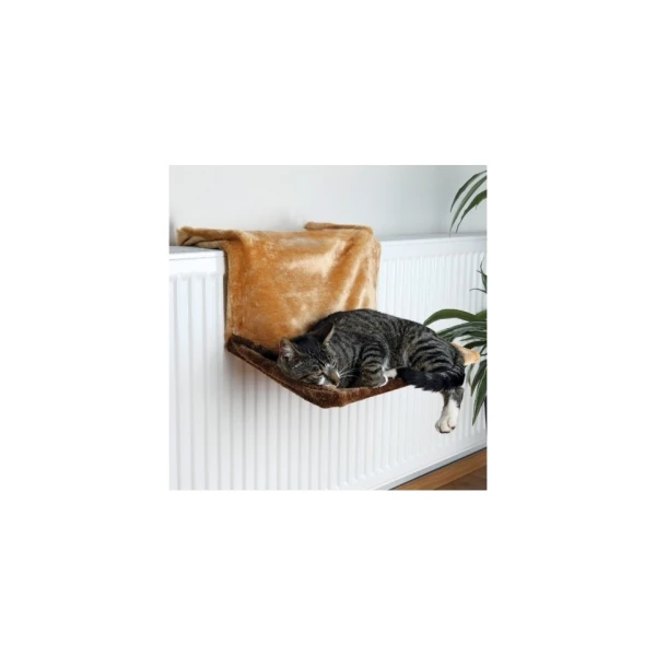 TRIXIE Hamak na kaloryfer dla kota brąz 44x42cm
