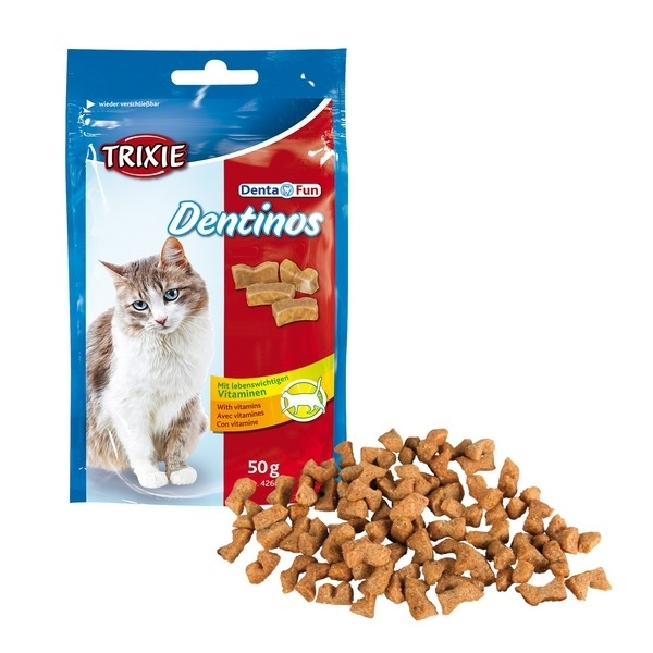 Trixie witaminy Dentinos dla kota 50g
