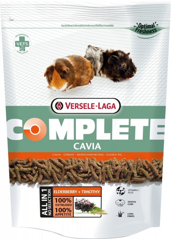 Karma sucha dla Świnki Morskiej Versele Laga Cavia Complete 500g, 1.75kg, 8kg