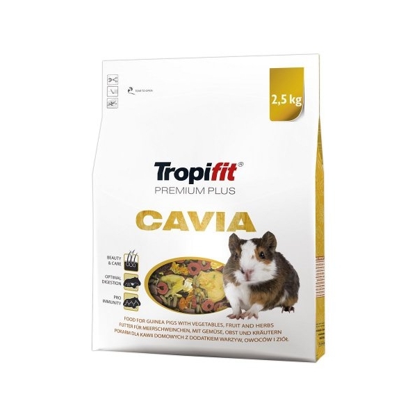 Karma sucha dla Świnki Morskiej TROPIFIT PREMIUM PLUS Cavia