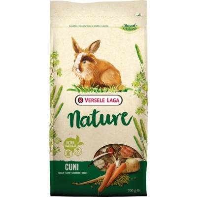 Karma sucha dla Królika VERSELE LAGA Nature Cuni 700g, 2,3kg,9kg