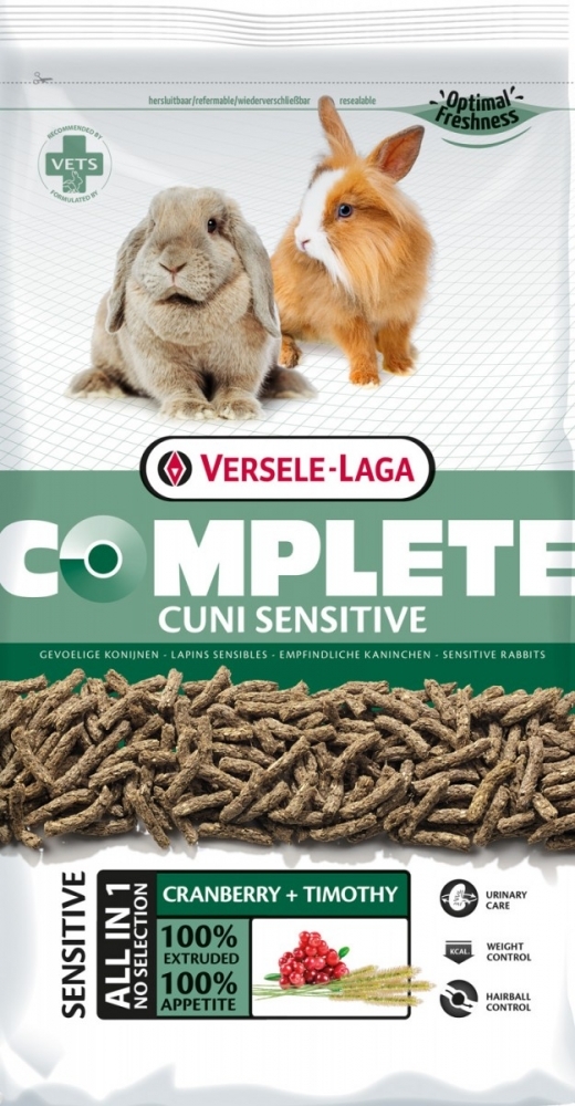 Karma sucha dla Królika VERSELE LAGA Complete Cuni Sensitive 500g, 1,75kg