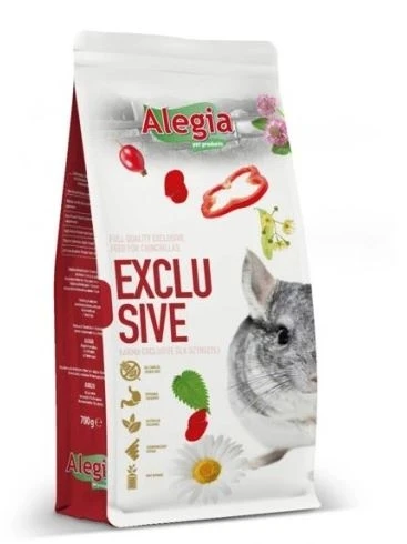 Karma sucha dla Szynszyli Alegia Exclusive  700g