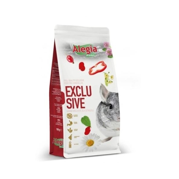 Karma sucha dla Szynszyli Alegia Exclusive  700g