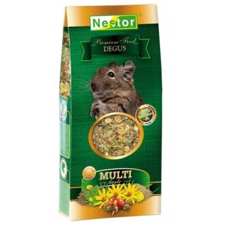 Karma sucha dla Koszatniczka Nestor Premium 500 ml, 1400ml