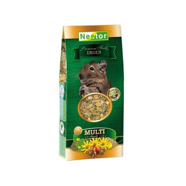 Karma sucha dla Koszatniczka Nestor Premium 500 ml, 1400ml