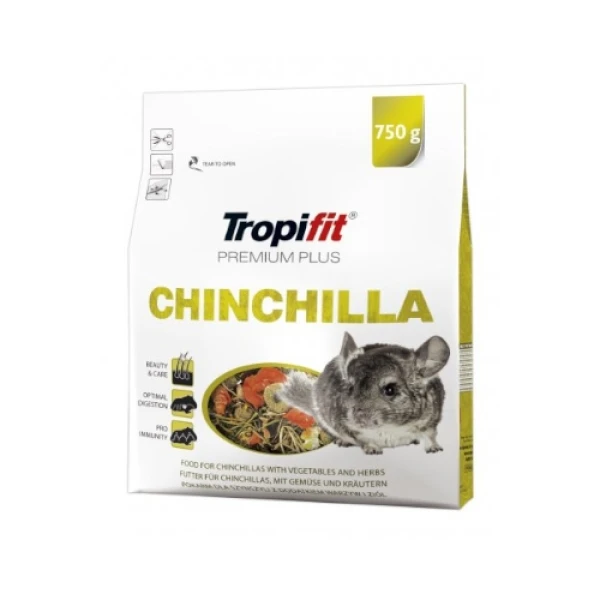 Karma sucha dla Szynszyla TROPIFIT  Chinchilla  750g