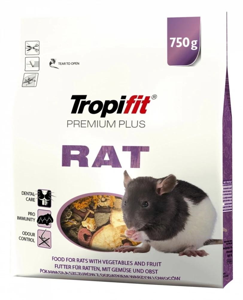 Karma sucha dla Szczur TROPIFIT Premium Plus Rat 750g
