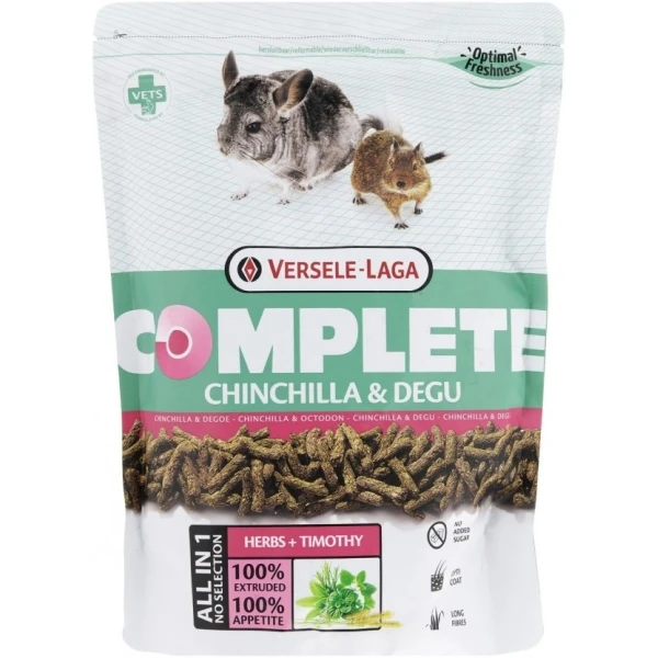 Karma sucha dla  koszatniczek i szynszyli  VERSELE LAGA Chin