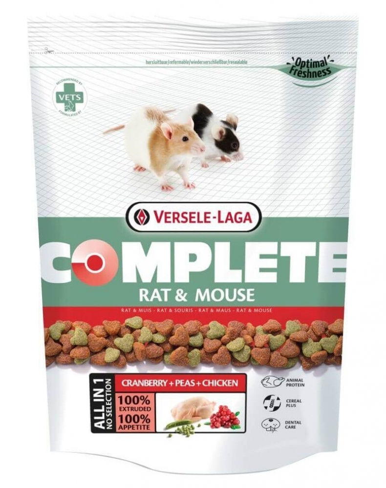 Karma sucha dla myszy i szczurów  VERSELE-LAGA  Rat & Mouse Complete 500 g