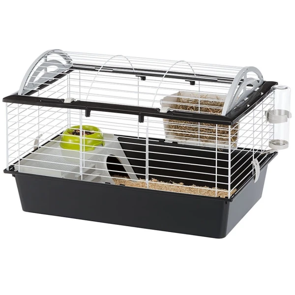 Ferplast Klatka Casita 100 szara  (96 x 57 x h 56 cm) - dla 