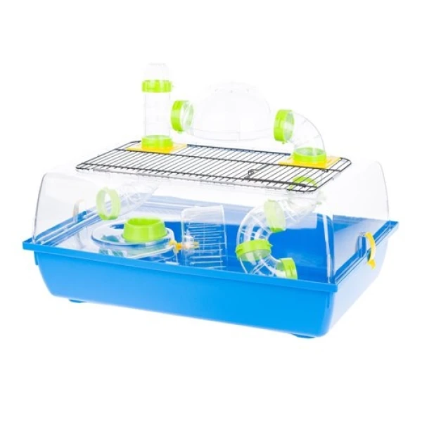 Inter-Zoo Klatka Alex dla chomików z tubą G132, 580 x 380 