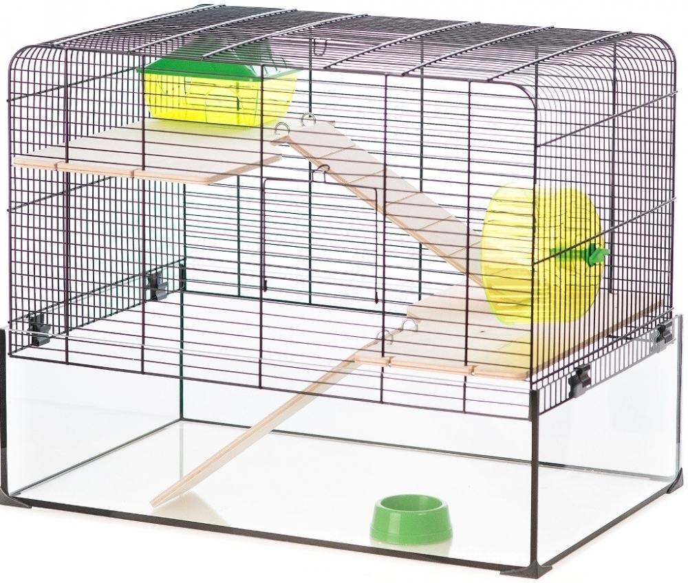 INTER-ZOO Klatka dla chomika AQUALAND 2,  590 x 380 x 470mm