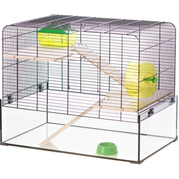 INTER-ZOO Klatka dla chomika AQUALAND 2,  590 x 380 x 470mm