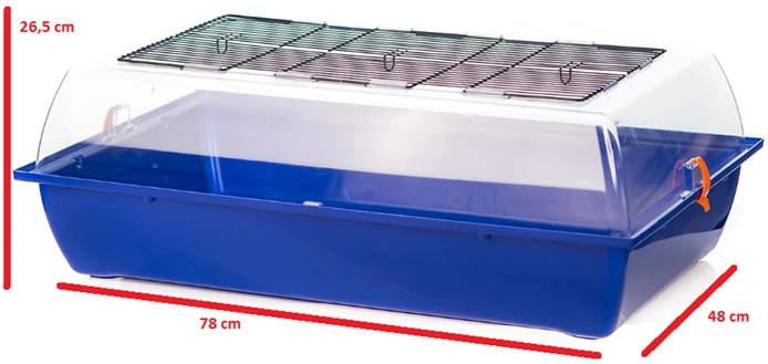 INTER-ZOO Klatka dla chomika BIG ALEX G145,  EMPTY 780 x 480