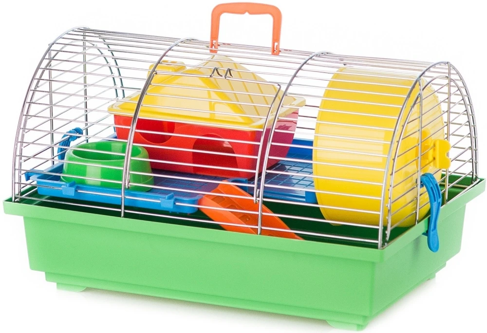 INTER-ZOO Klatka dla chomika GRIM I ZINC + PLASTIC