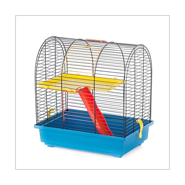 INTER-ZOO Klatka dla chomika GRIM II Col + Plastic Eco