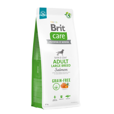 Karma sucha dla psa BRIT CARE Dog Grain-free Adult Large Breed Salmon 12kg