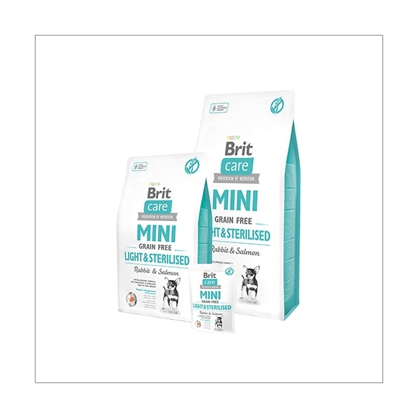 Karma sucha dla psa Brit Care Mini Grain-Free Light & Steril