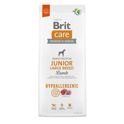 Karma sucha dla psa Brit Care Brit Care Hypoallergenic Junior Large Breed Lamb 1kg