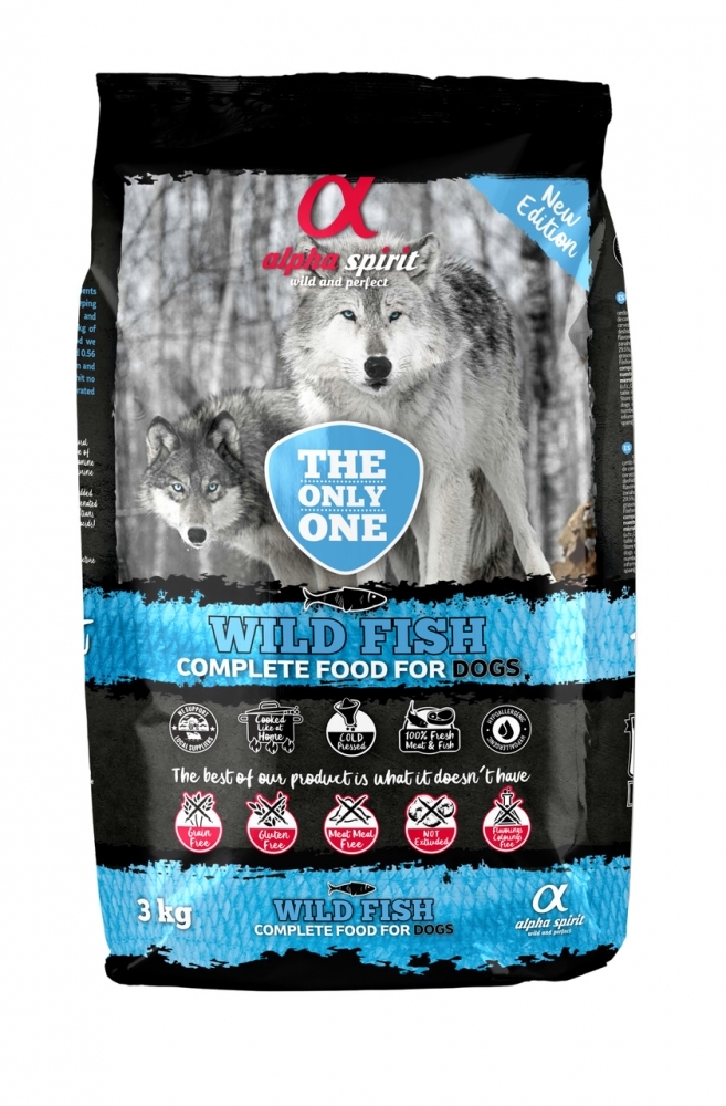 Karma sucha dla psa Alpha Spirit WILD FISH 3kg