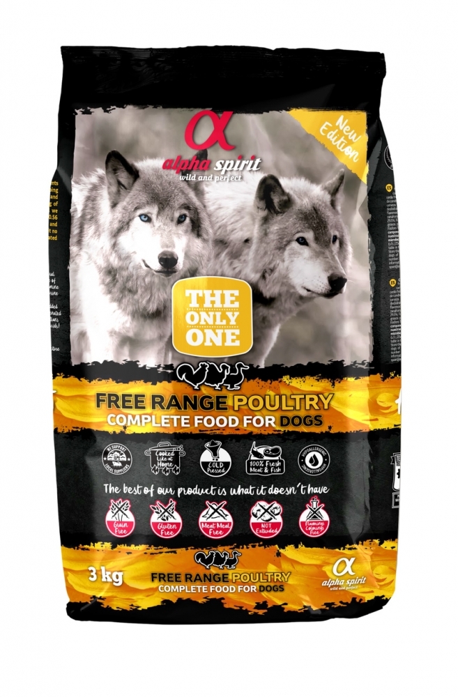 Karma sucha dla psa Alpha Spirit POULTRY 3kg
