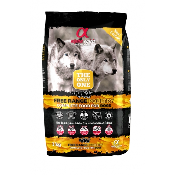 Karma sucha dla psa Alpha Spirit POULTRY 3kg