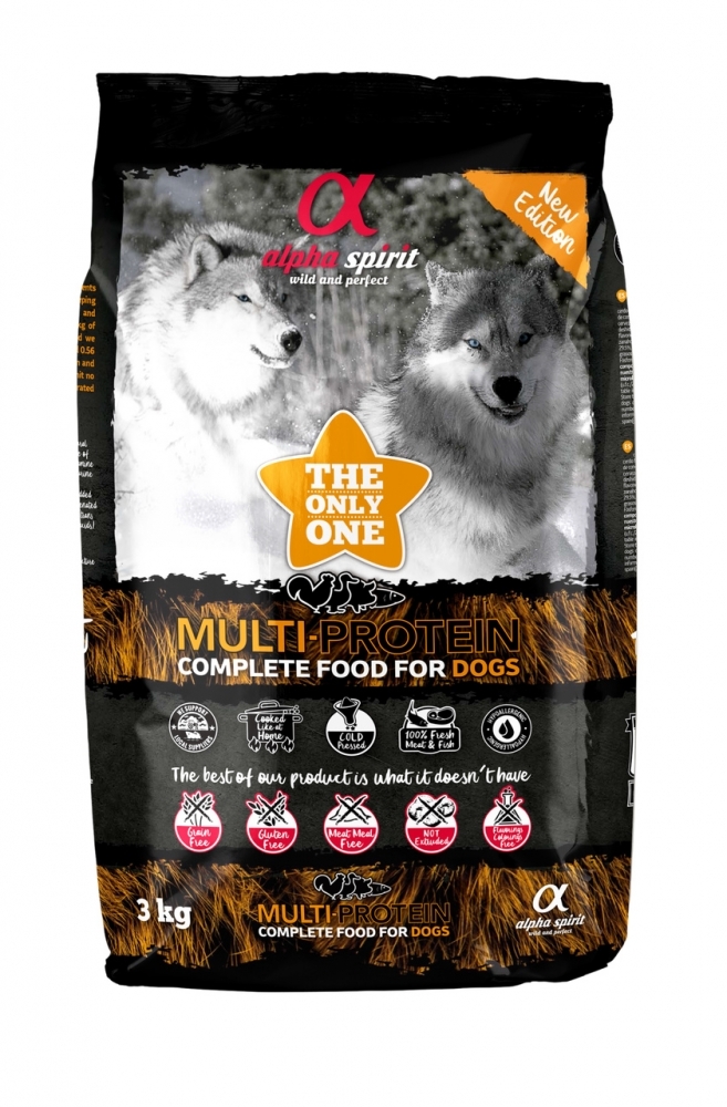Karma sucha dla psa Alpha Spirit MULTIPROTEIN 3kg