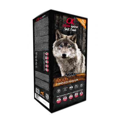 Karma sucha dla psa Alpha Spirit sucha miękka MULTIPROTEIN 9kg