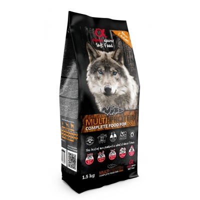 Karma sucha dla psa Alpha Spirit miękka MULTIPROTINA 1,5kg