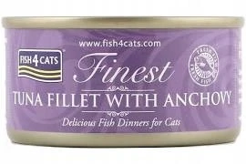 Karma mokra dla kota Fish4Cats Filety różne smaki