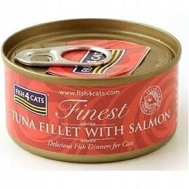 Karma mokra dla kota Fish4Cats Filety różne smaki