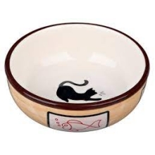 Trixie Miska dekorowana dla kota   0,35L 12,5CM