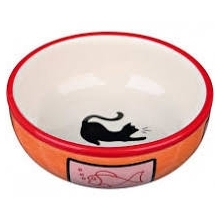 Trixie Miska dekorowana dla kota   0,35L 12,5CM