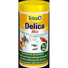 Tetra pokarm dla ryb akwariowych  Tetra Delica Mix  Naturalny pokarm dla wszystkich ryb ozdobnych. 100ml