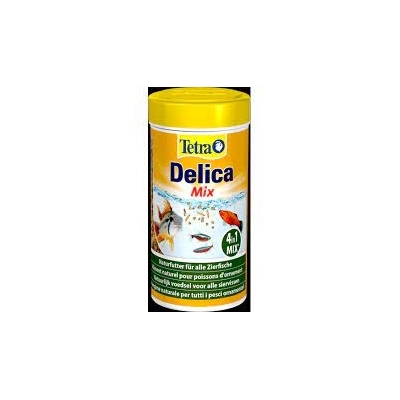 Tetra pokarm dla ryb akwariowych  Tetra Delica Mix  Naturalny pokarm dla wszystkich ryb ozdobnych. 100ml
