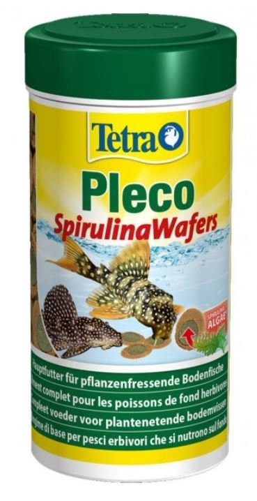 Tetra pokarm dla ryb akwariowych Tetra Pleco Algae Wafers 3,6L Pokarm dla ryb żerujących w pobliżu dna akwarium