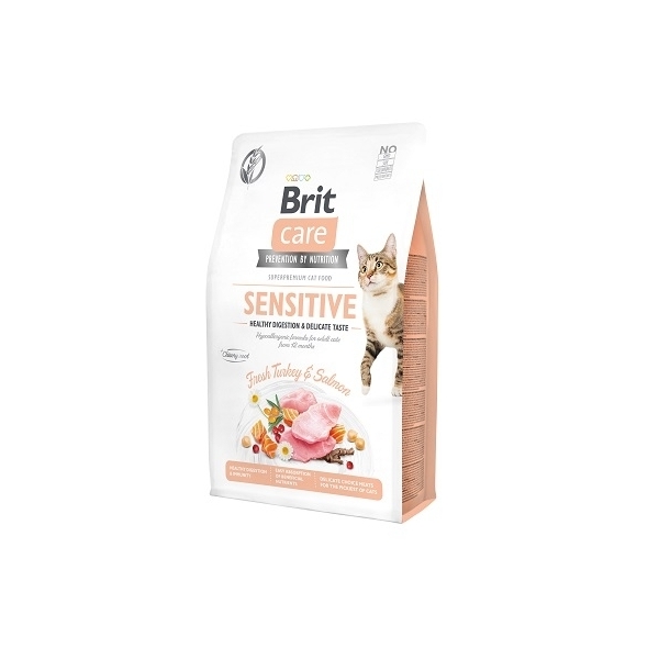 Karma sucha dla kota Brit Care Cat Grain-freeSensitive Healt