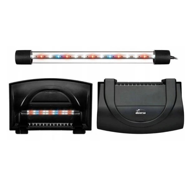 DIVERSA Pokrywa ARISTO 40X25 LED EXPERT 6W CZARNA AP