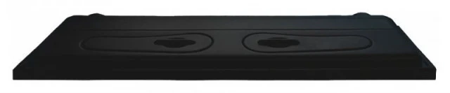 DIVERSA Pokrywa 100X50 1X30W LED EXPERT 30W CZARNA