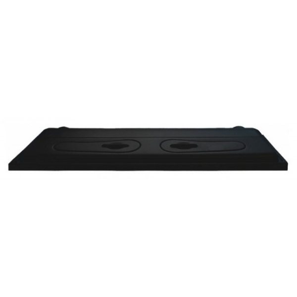 DIVERSA Pokrywa 120X40 1X24W LED EXPERT 24W CZARNA