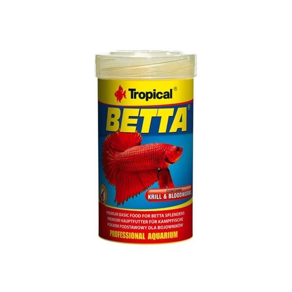 Tropical pokarm dla ryb akwariowych -  Betta 100ml