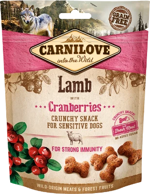 Przysmak dla psów Carnilove Crunchy Lamb with Cranberries 2