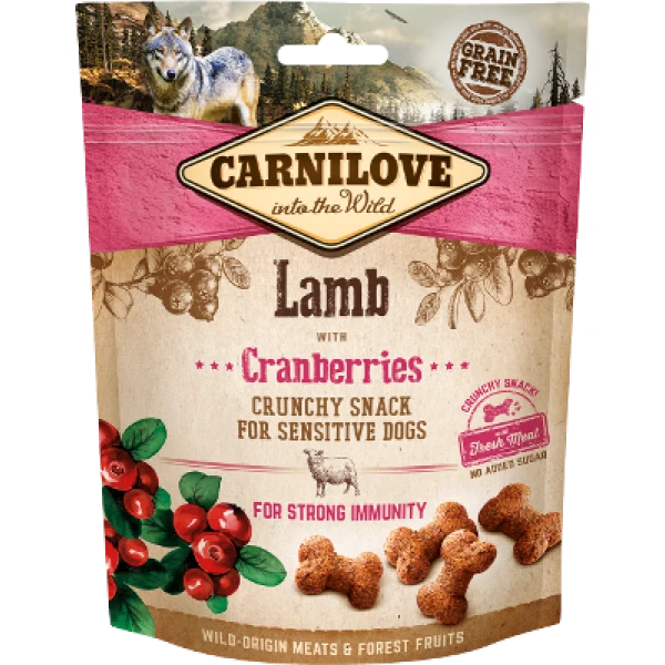Przysmak dla psów Carnilove Crunchy Lamb with Cranberries 2
